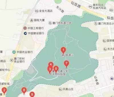 廈門10大夜跑路線,別為自己找借口,跑起來!