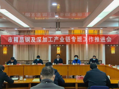 程利軍出席市精品鋼及深加工產業鏈工作推進會